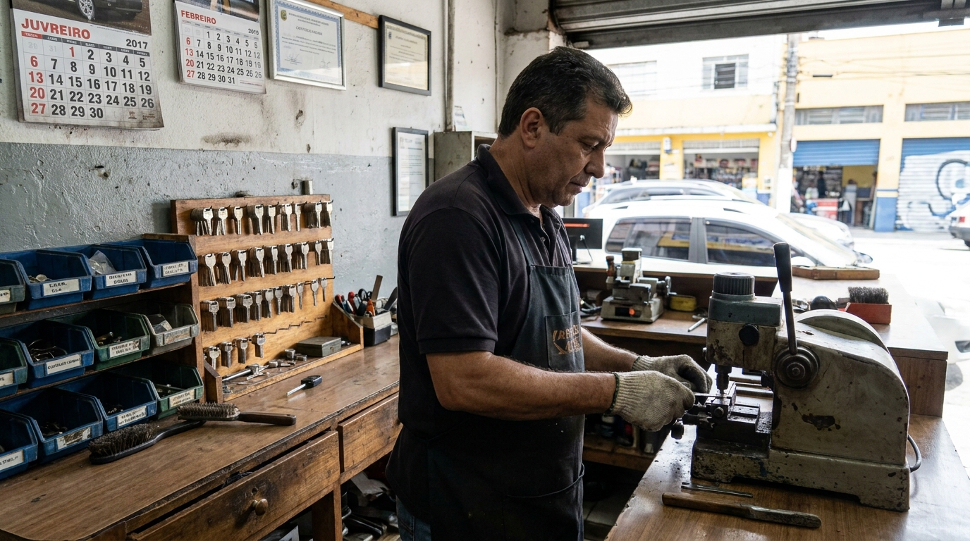 Chave Presencial (Smart Key) em Jundiaí‑SP