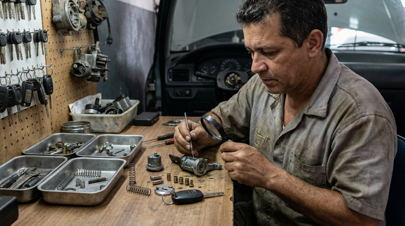 Reparo de Fechadura Automotiva em Jundiaí‑SP